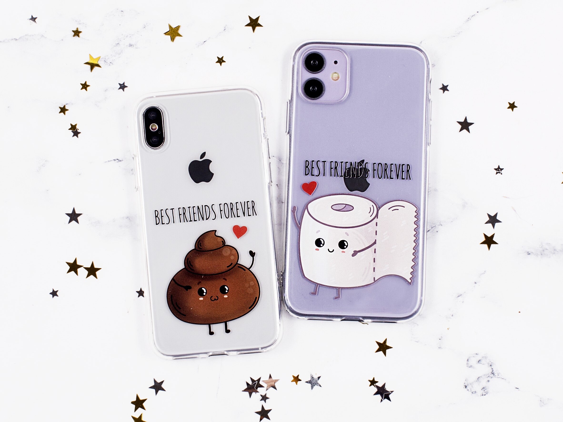 Poop and Toilet Paper Best Friends Case Funny Iphone Case - Etsy Denmark