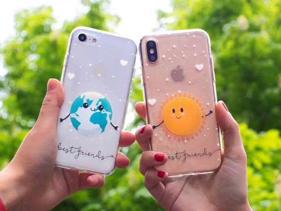 Cute Earth And Sun Cases Gift For Friend Iphone 11 Pro Max Etsy Ireland