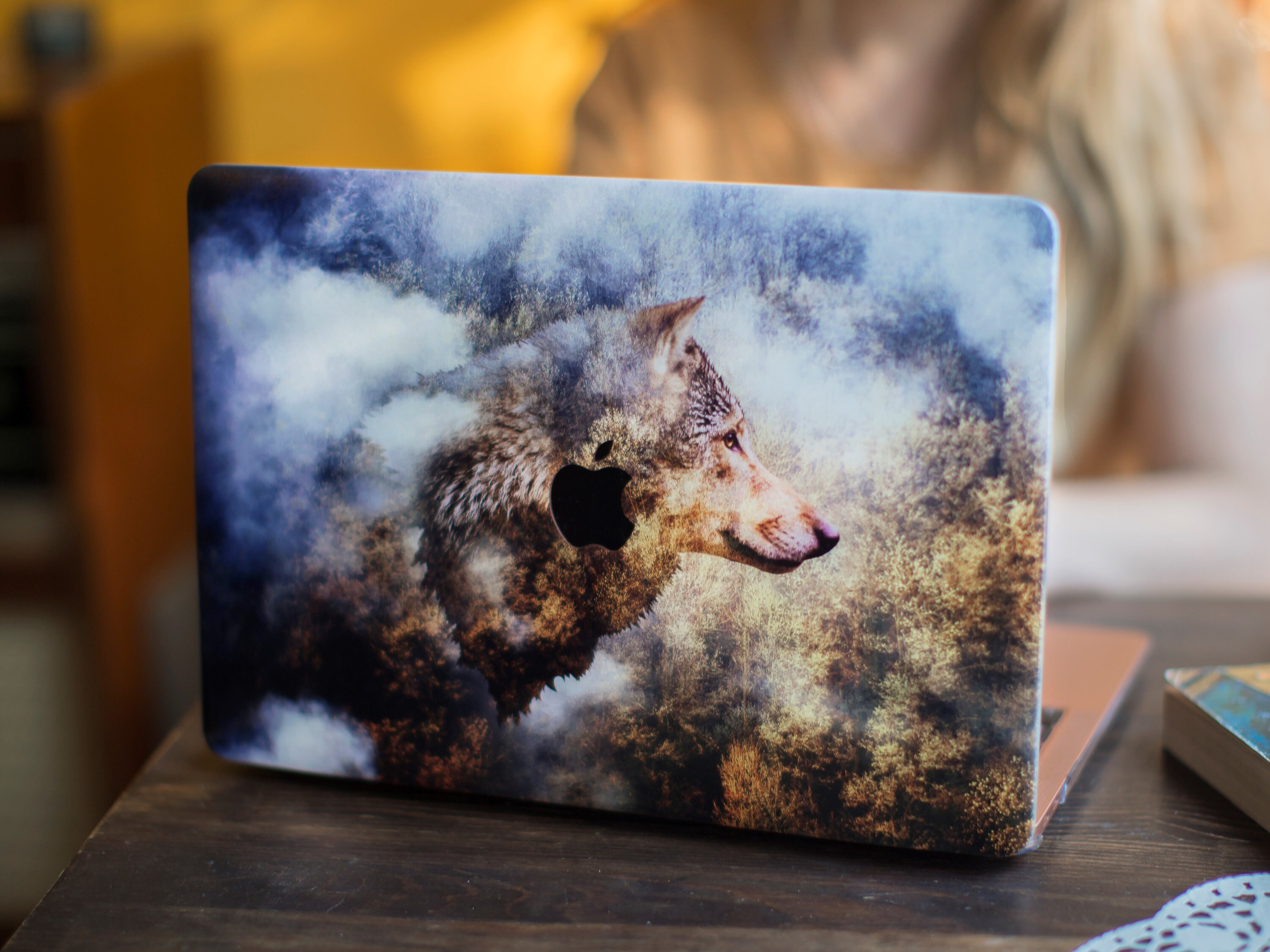 wolf macbook case
