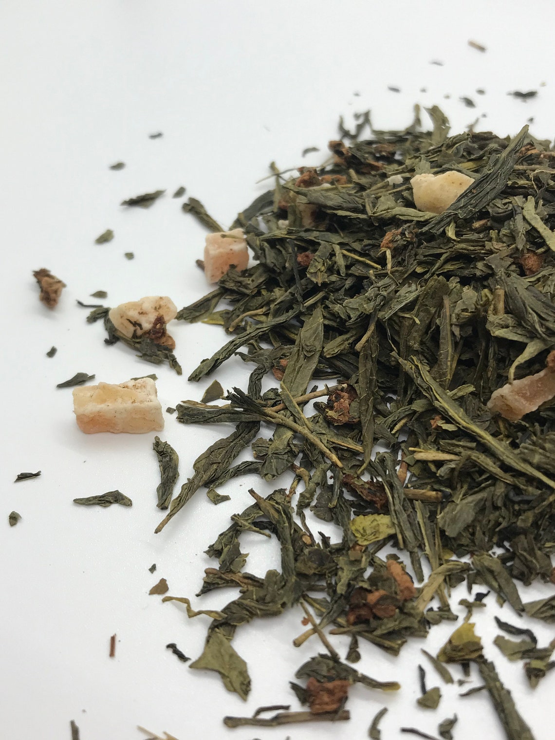 Lose Blatt Tee lange Insel Erdbeere grüner Tee ein perfektes | Etsy