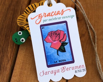 Loteria Gift Tags, Thank you cards, Loteria cards, Tarjetas para  Recuerdos, Party Favor Tags