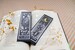 Tarot The Moon and The Lovers GOLD FOIL bookmark, The lovers Bookmark, The moon bookmark, Tarot Moon Lovers bookmark, Gold foil book 