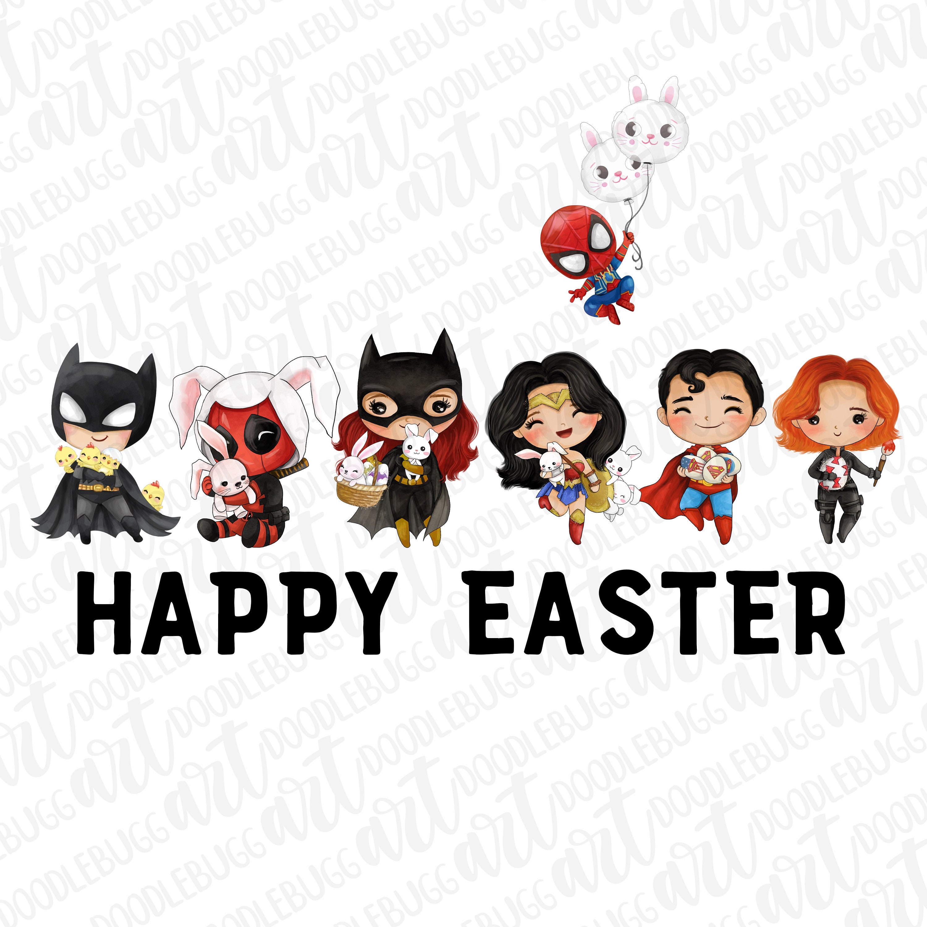 Superhero Happy Birthday Png - Etsy