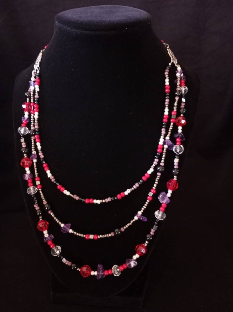 Multi Strand Chandelier Set