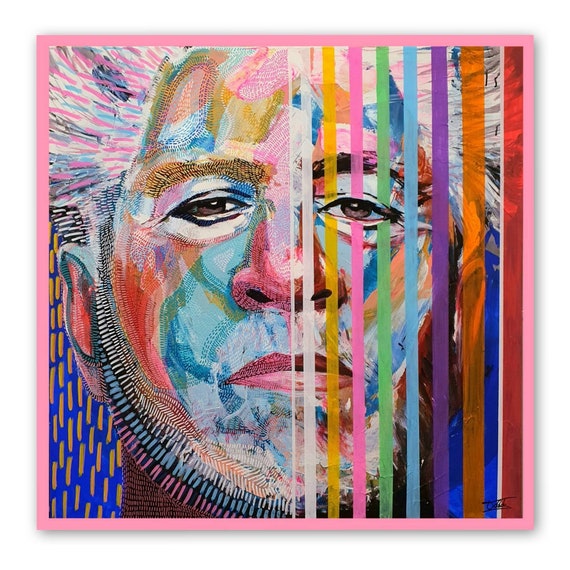 PEDRO ALMODÓVAR (100 x 100 cm)