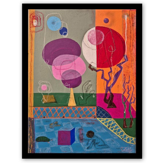 The Patio (40 x 30 cm)