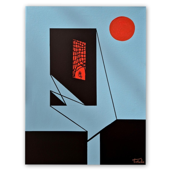 Constructivism of a Futuro Positivo II (40 x 30 cm)