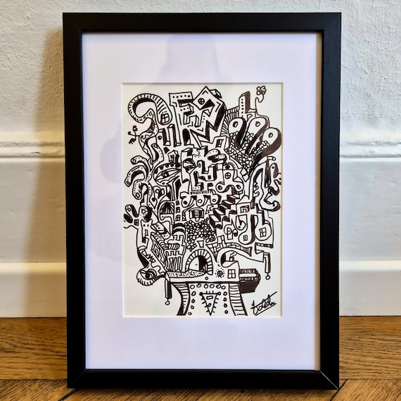 Thinking Heads Drawing No. 6