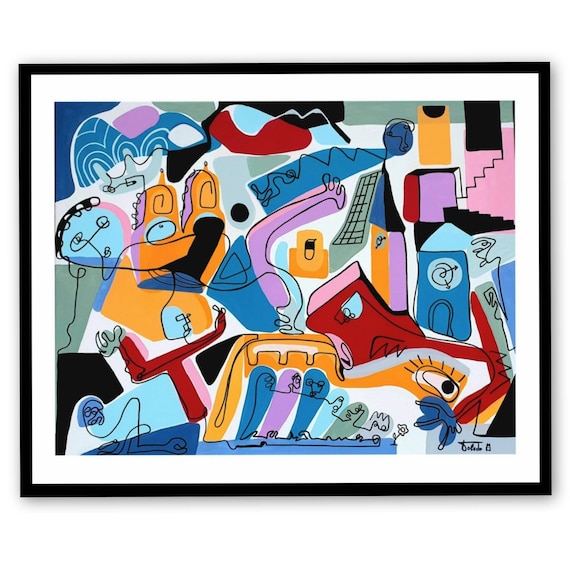 Fine Art Print "In The City" 60 x 50 cm (limited edition)