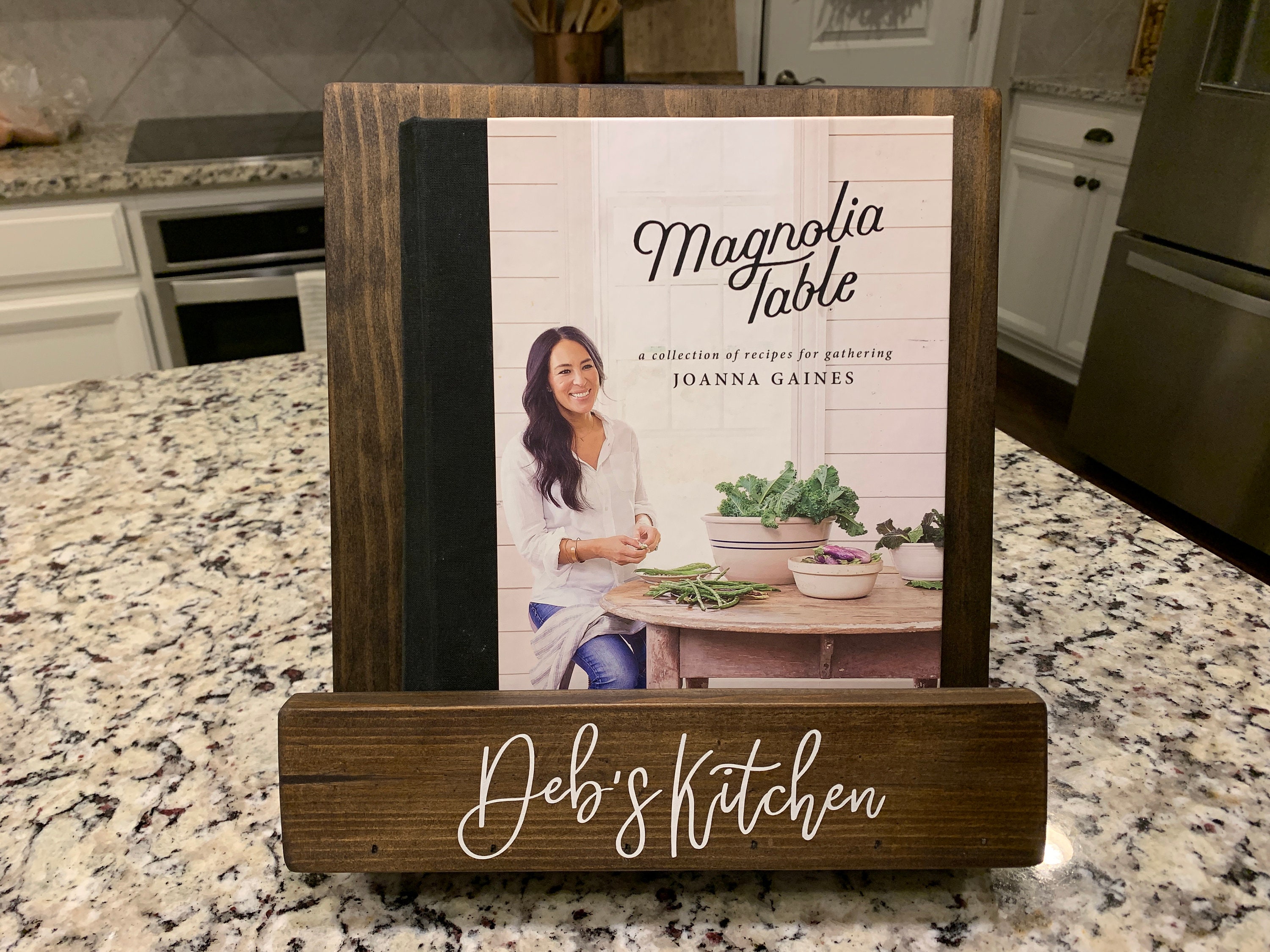 Cookbook Holder Personalized Cookbook Holder Cookbook Holder Etsy