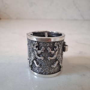 Baardkraal - Haarkraal - Sieraden - Baardaccessoires - Dreadlocks - Viking sieraden - Haartubes - Leeuw - Herenaccessoires - Baardring
