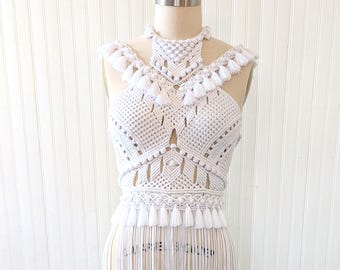 Macrame Couture Dress