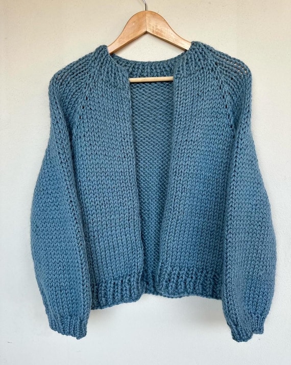 Top Down Cardigan Pattern With Circular Needles
