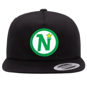Minnesota North Stars Patch Hat - Minnesota North Stars Cap, NHL Playoffs Hat, Gift for Wild Fan, North Stars Snapback hat