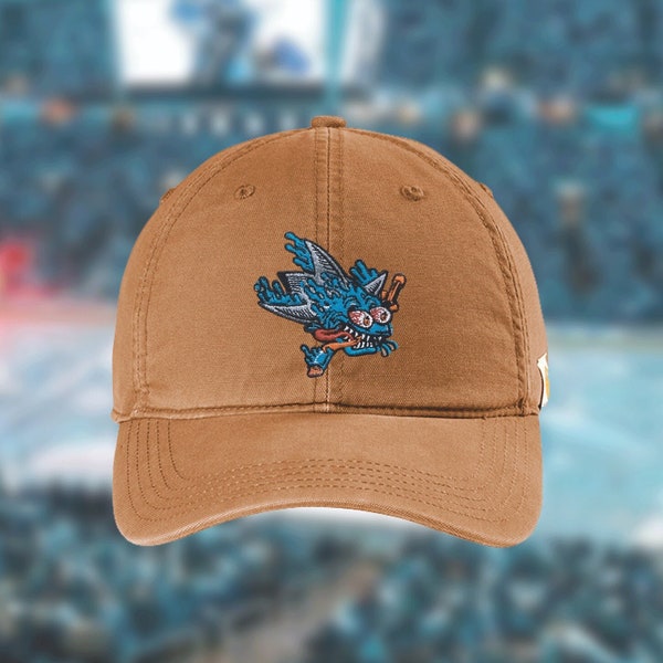San Jose Sharks Freak Hat - Carhartt Velcro Strap Cap - Hockey Gift