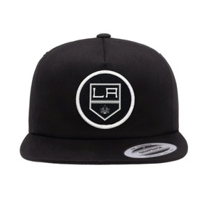 Los Angeles Kings Patch Hat, We are All Kings, Lets go Kings, NHL Playoffs, Stanley Cup Champions, Western Conference Champs, Bailey Lion