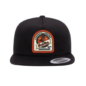 Baltimore Orioles 30th Anniversary Hat, Orioles World Series Vintage Style Cap,The Birds Cap, O&#39;s Beanie, Limited Edition Orioles Lid, patch