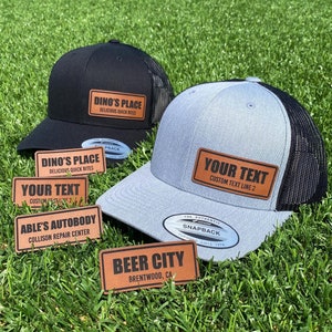 Custom Hats, Personalized Hats, Custom Patch Hats, Business Trucker Hats, Personalized Customized Names, Custom Company Hats, Team Headwear