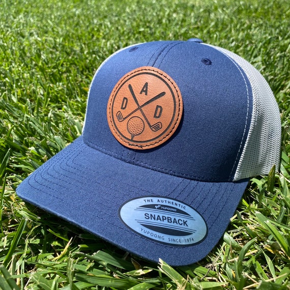 Dad GOLF Hat, Golf Hat for Dad, Golf Dad Patch Cap, Golf Snapback, 2024 Fathers Day Gift, Golfing Hat, Fore Golf, Mulligan Golfer, Golf Ball