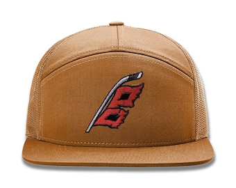 Carolina Hurricanes Flag Hat - Richardson 7 Panel Canes Hat - Hockey Gift, Carolina Hurricanes Bunch of Jerks Hat, Canes Snapback Cap, NC