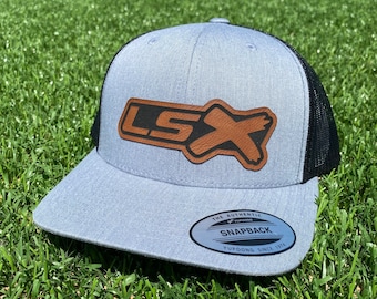 LSX Patch Trucker Hat – GM Engine Snapback Cap