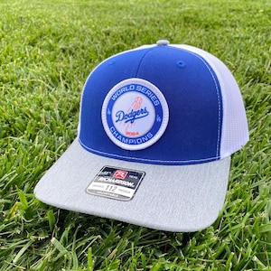 2024 Los Angeles Dodgers World Series Hat, LA Dodgers WS Patch Hat, MLB National League Champions, Gift for Dodgers Fan, World Series Patch