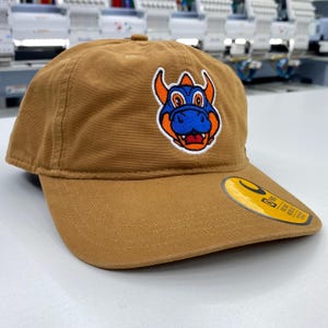 New York Islanders Carhartt hat. Islanders Dad hat. Sparky Mascot hat. NY Islanders Carhartt