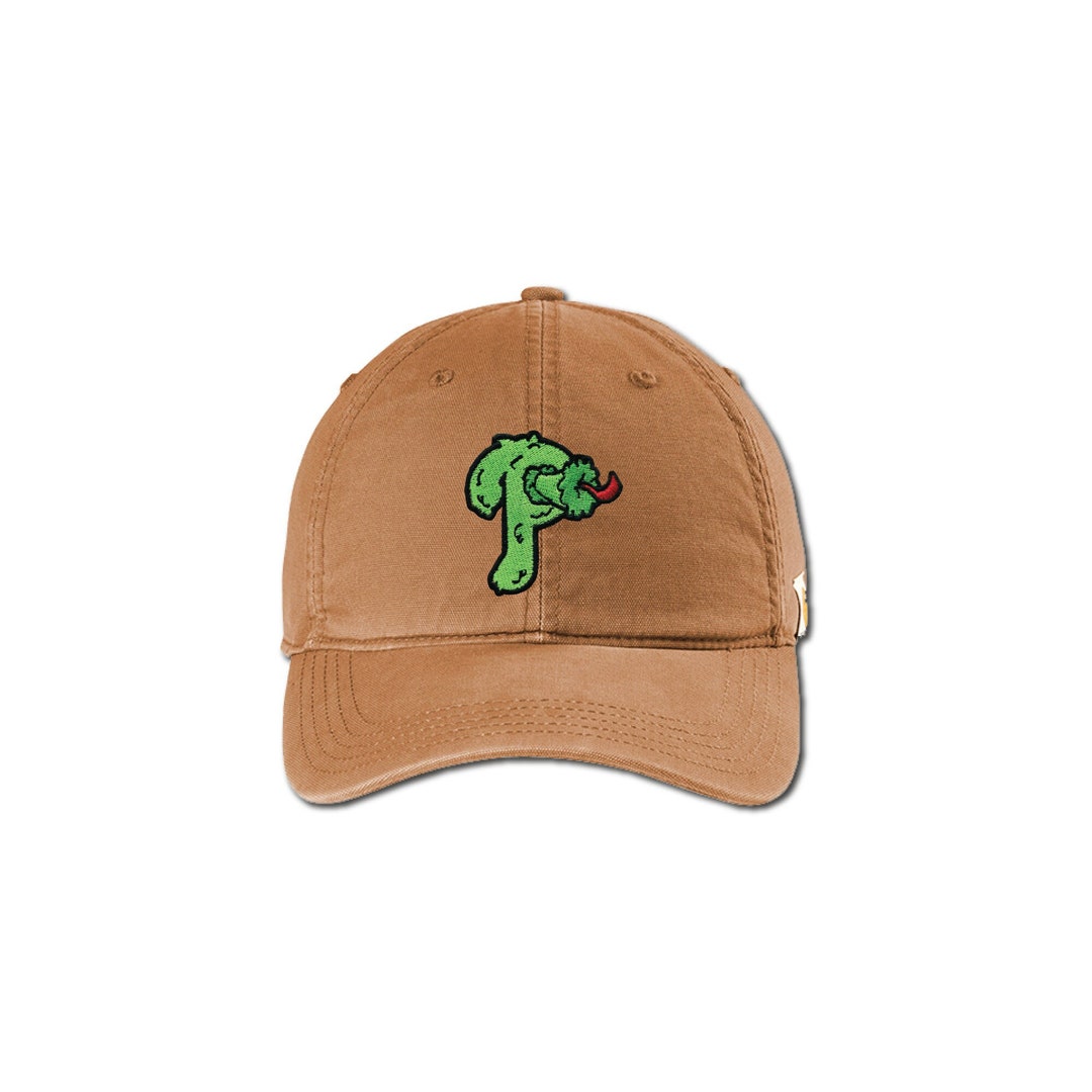 Philly Phanatic P Carhartt Hat, Velcro Strap, Gift for Him, Phanatic