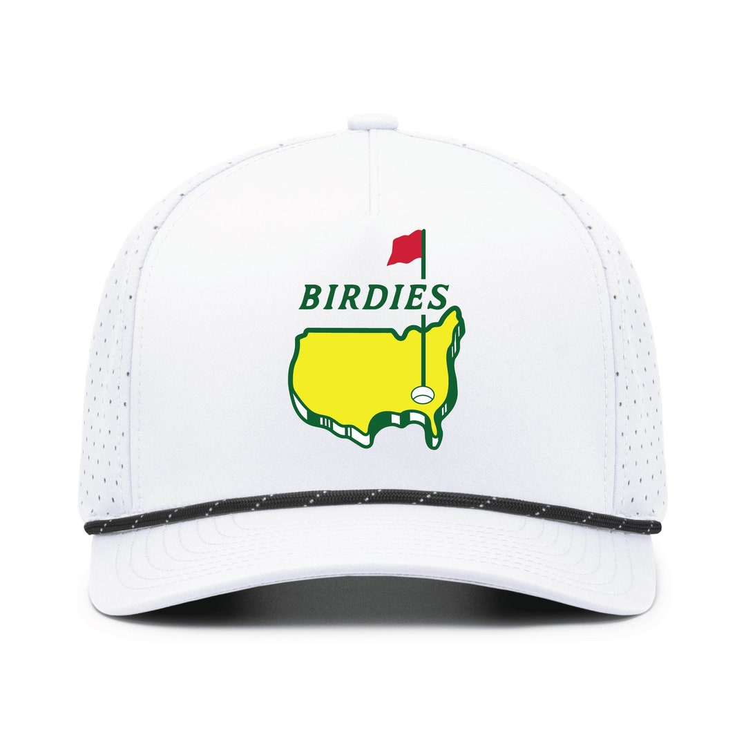 Birdie Masters Golf Hat, Golf Rope Hat, Golfing Snapback Cap, Best Golf