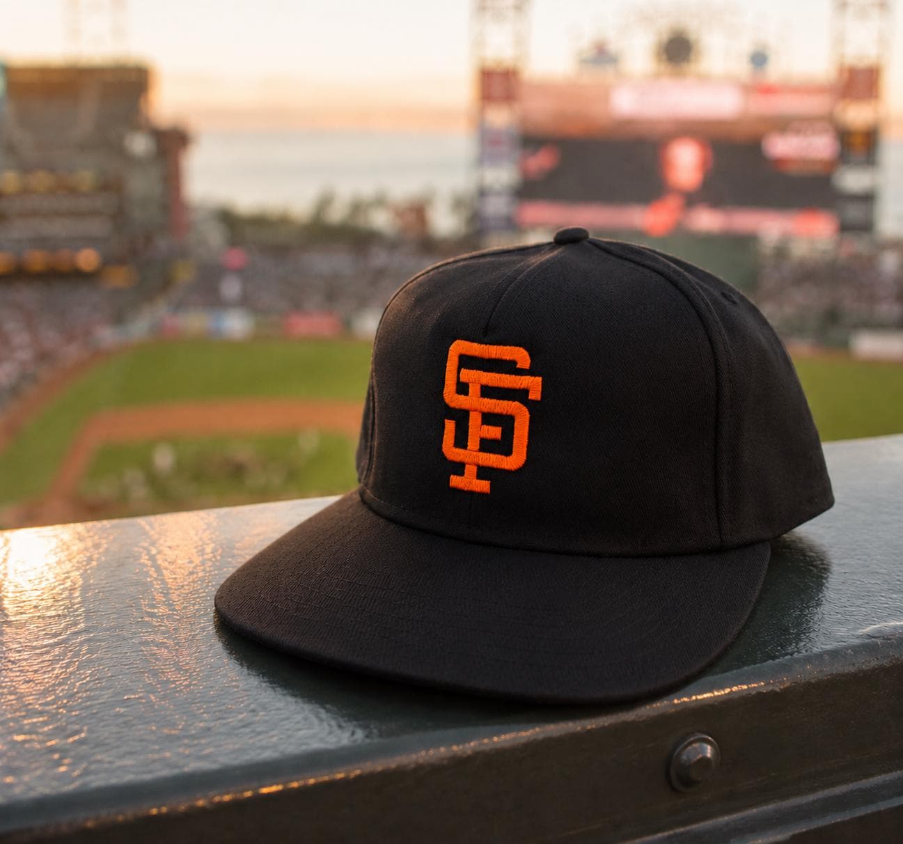 Vintage Style San Francisco Giants Hat, Embroidered Retro SF Cap