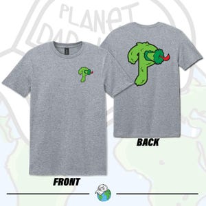 Philly Phanatic Shirt, Philadelphia Phillies T-Shirt, Gift for Him, Phanatic Mascot P, MLB Mascot, Philadelphia Phillies, The Fightin&#39; Phils
