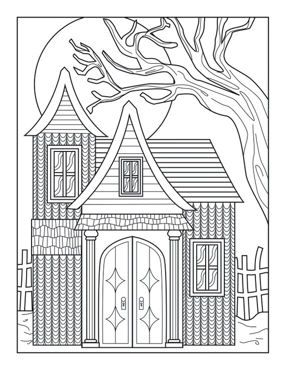 Digital Download • October Coloring Pages