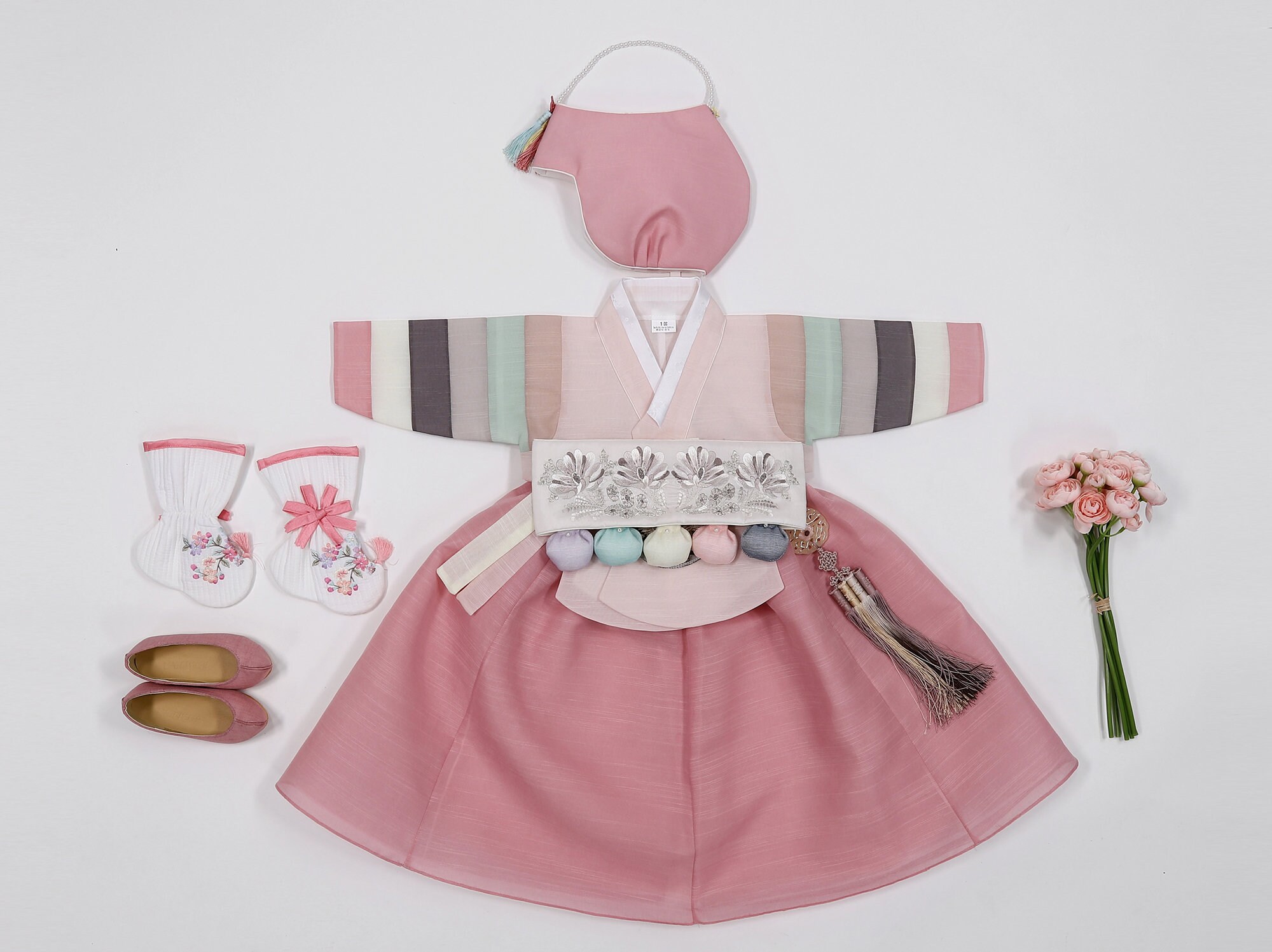Hanbok Korean Dress Girl's Baby Kid Traditional Clothing Etsy