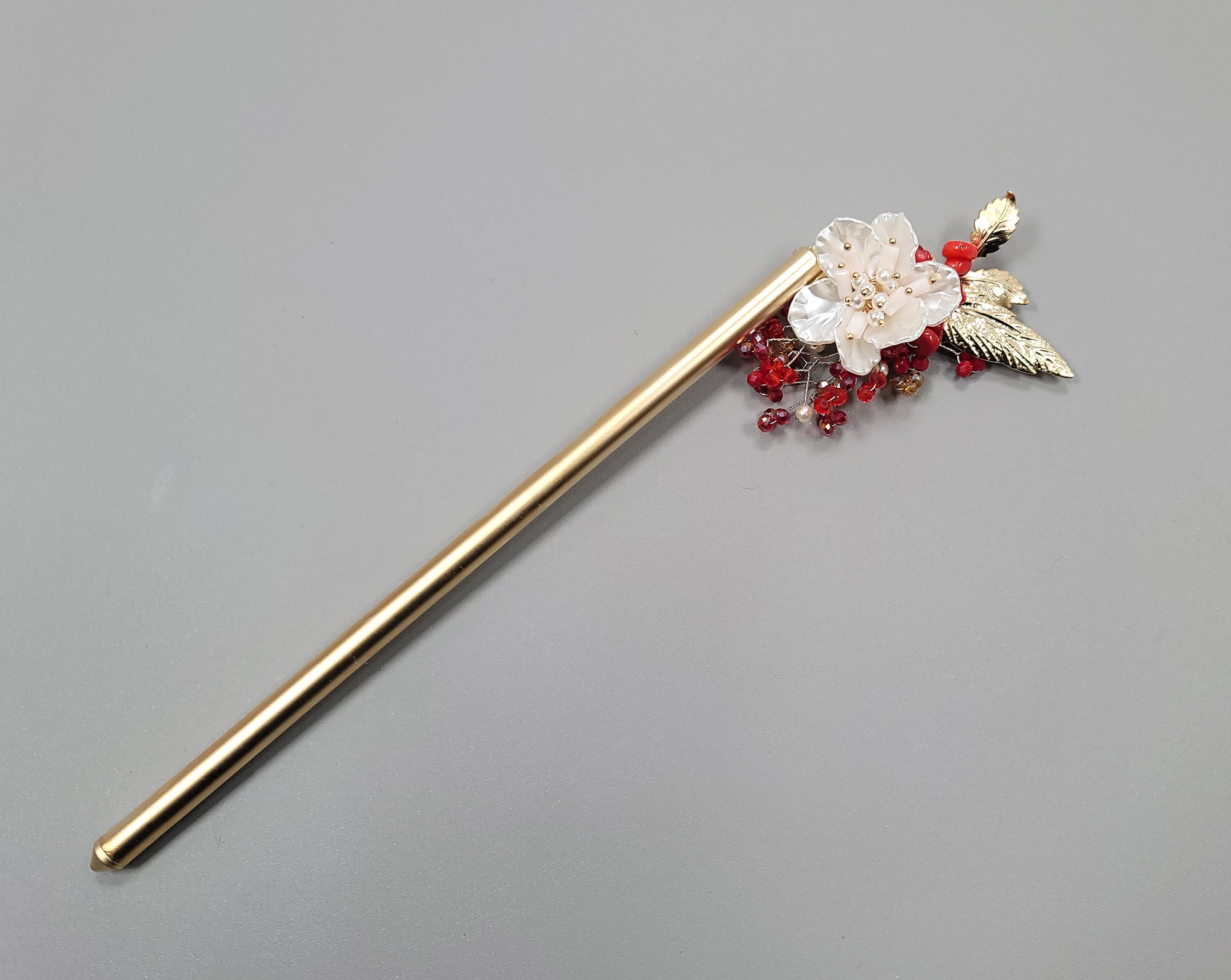 Women Korean Traditional Hair Pin Binyeo Stick Accessory Etsy