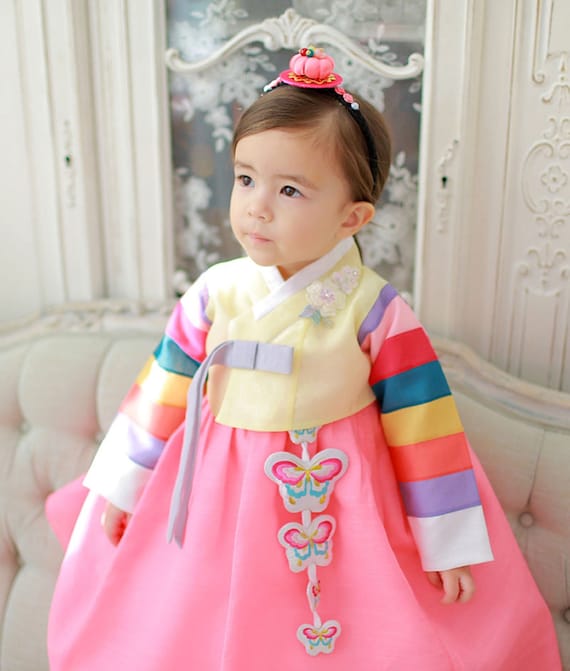 1 year baby girl traditional dress