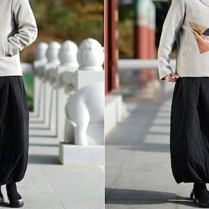 Modern Hanbok Winter Skirt Woman Quilted Warm Fabric Casual Daily Easy ...