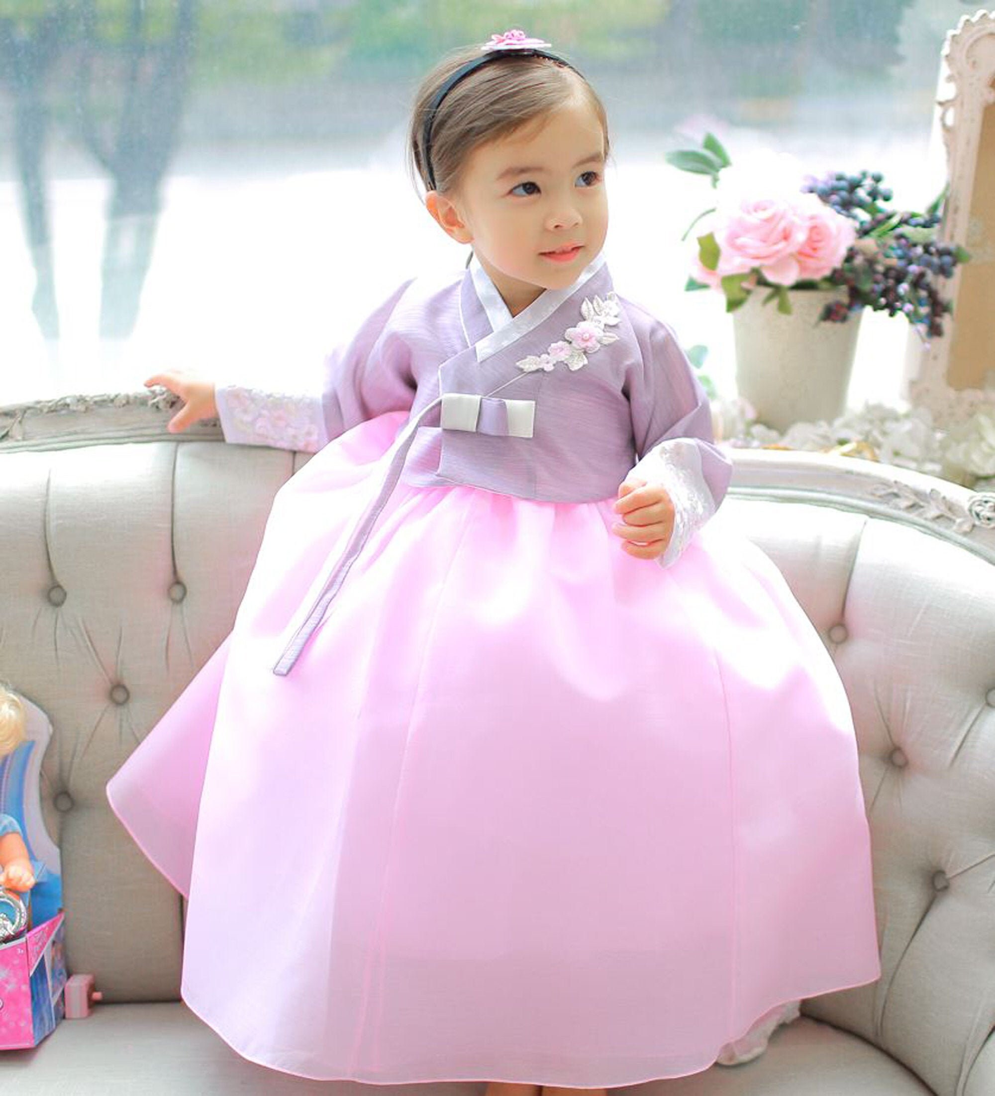 baby girl hanbok dress