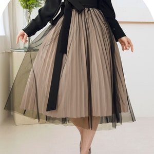 Women's Modern Hanbok Jeogori Blouse Black Beige Skirt Korea Casual ...