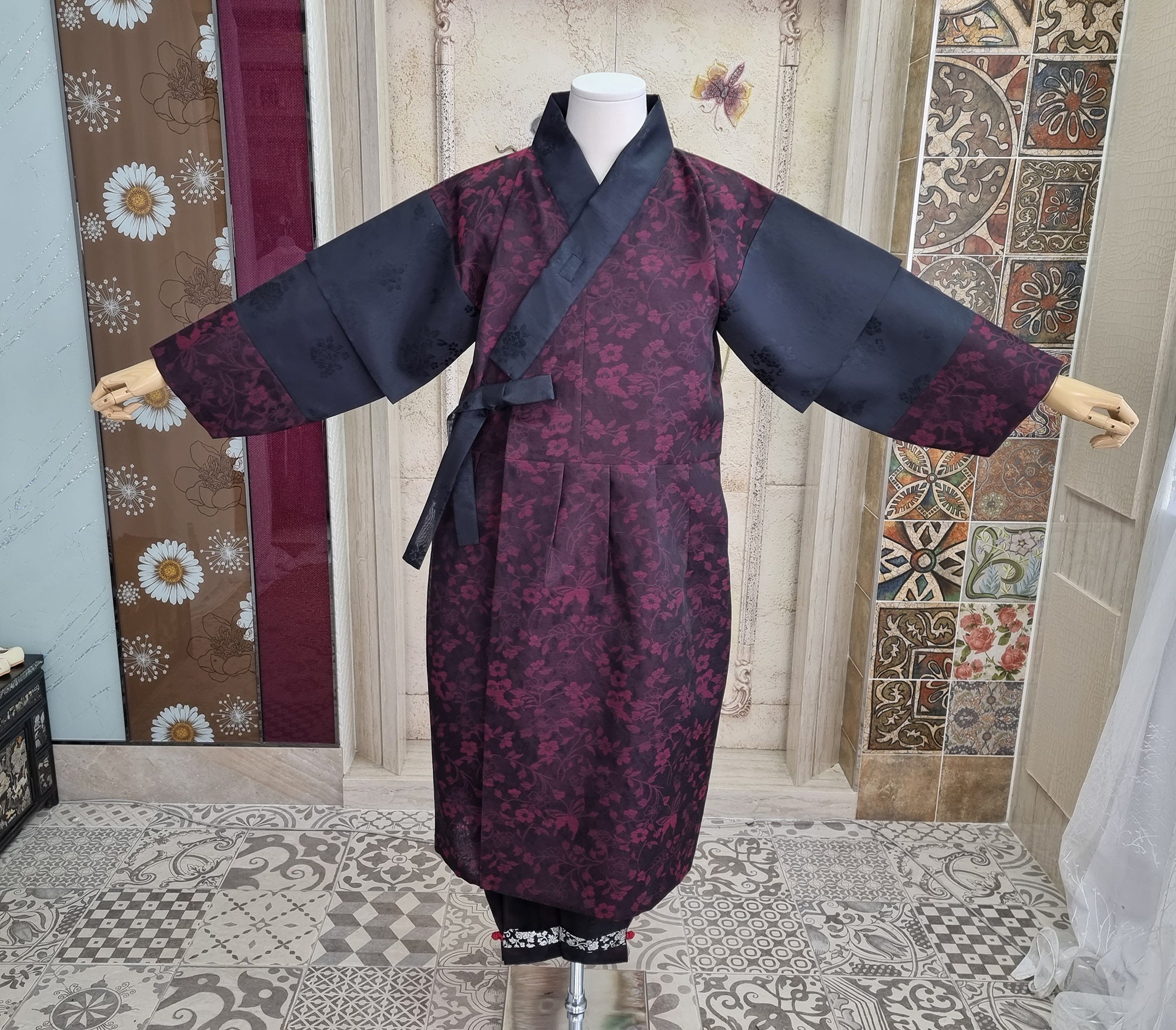 Man Hanbok Male Korea Traditional Clothes Set Traditional - Etsy