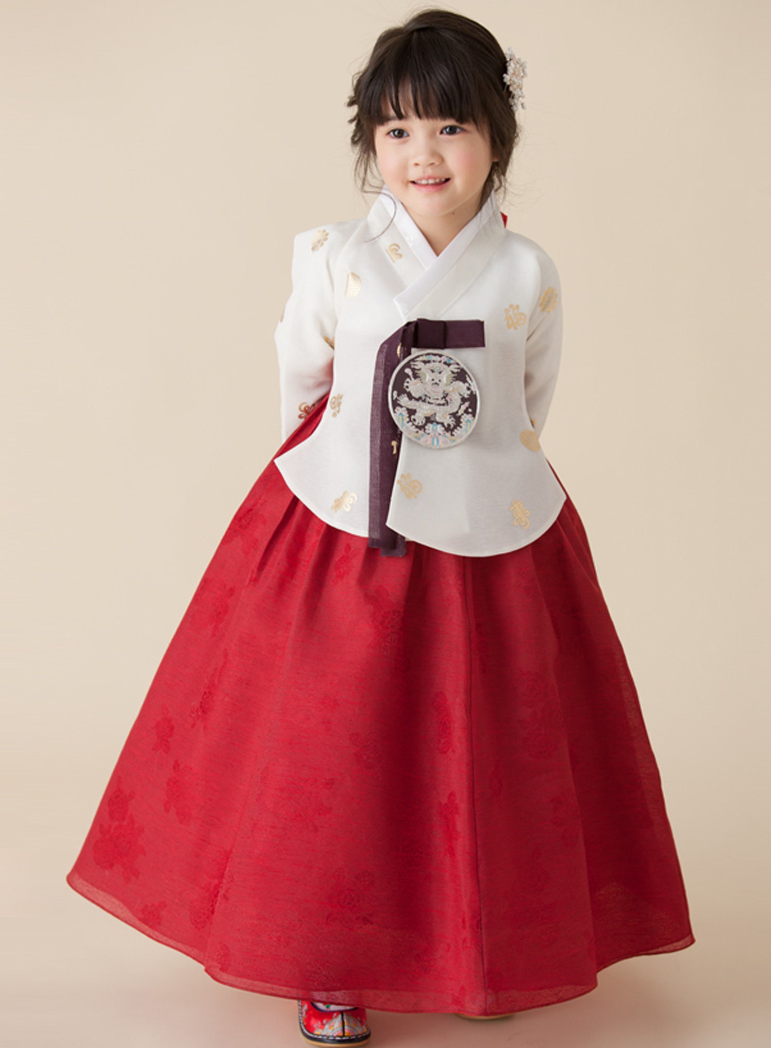 Hanbok Dress Girls Baby Korea Traditional Clothing Kids Etsy