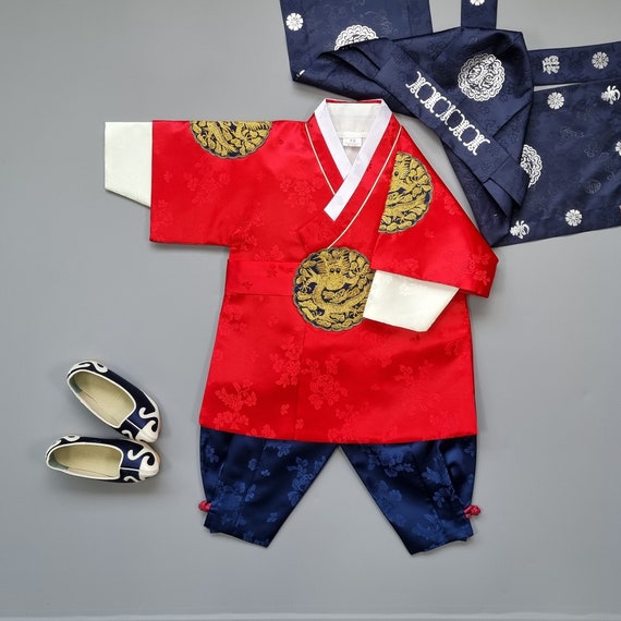 Korean Hanbok Traditional King Prince Clothing Boy Baby Junior