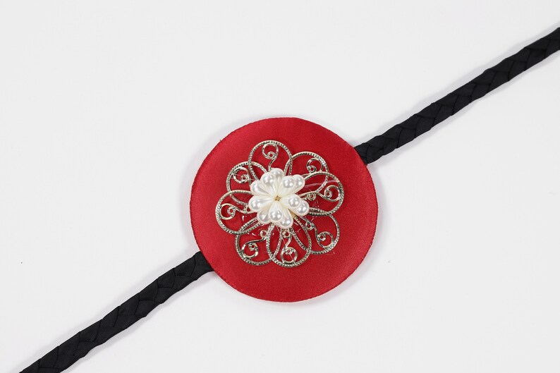 Korean Hanbok head piece BASSI Girl Baby Junior Hair Accessory