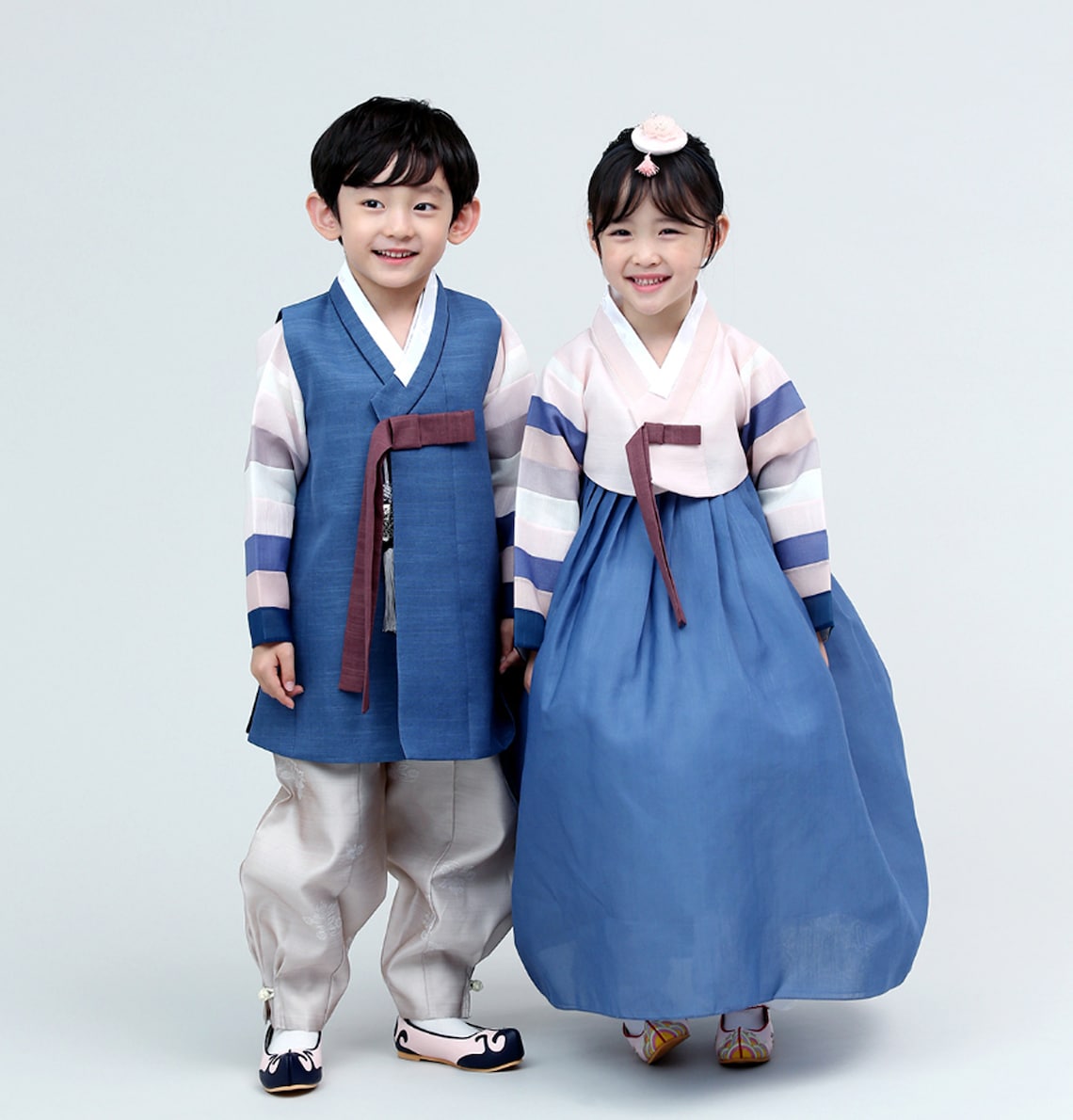 Sister Brother Hanbok Dress Girls Boy Baby Korea Traditional Etsy