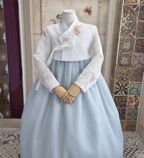 Mujer Hanbok Vestido Corea Ropa Tradicional Conjunto Ceremonia México