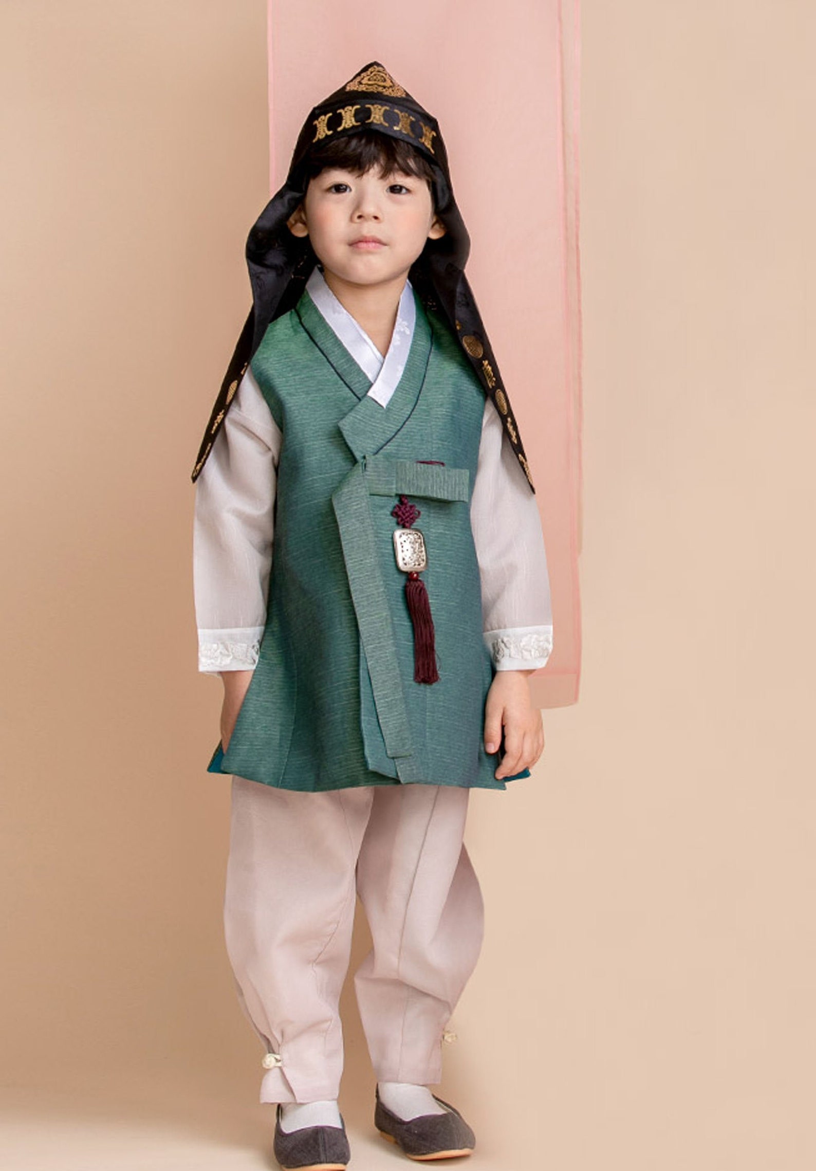 Hanbok Dress Boy Baby Korea Traditional Clothing Outfit Kids Etsy