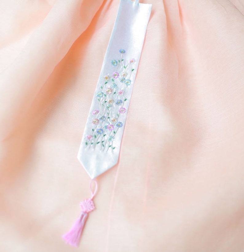 Girl Hanbok Dress Fabric Norigae Hyangdae 향대 Korea Traditional Etsy