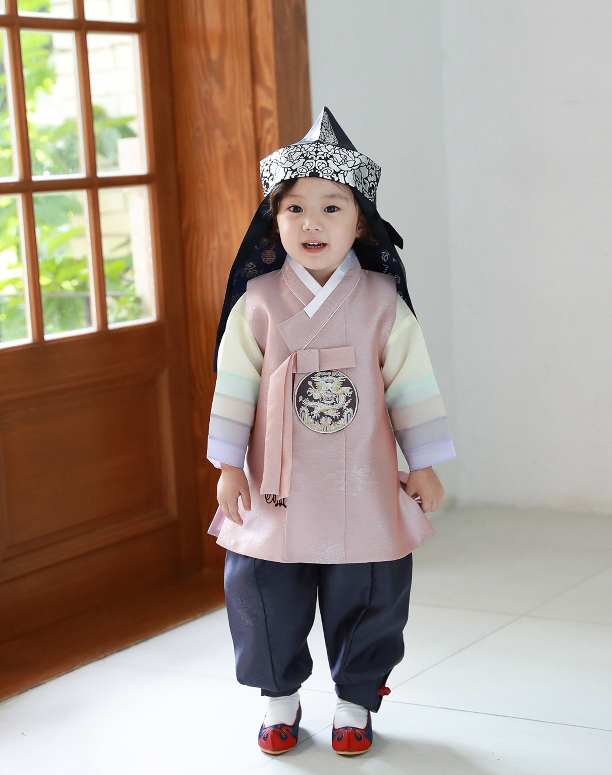 Korean Traditional HANBOK Boy Baby  DOLBOK outfits First Birthday Party 1-8 ages 