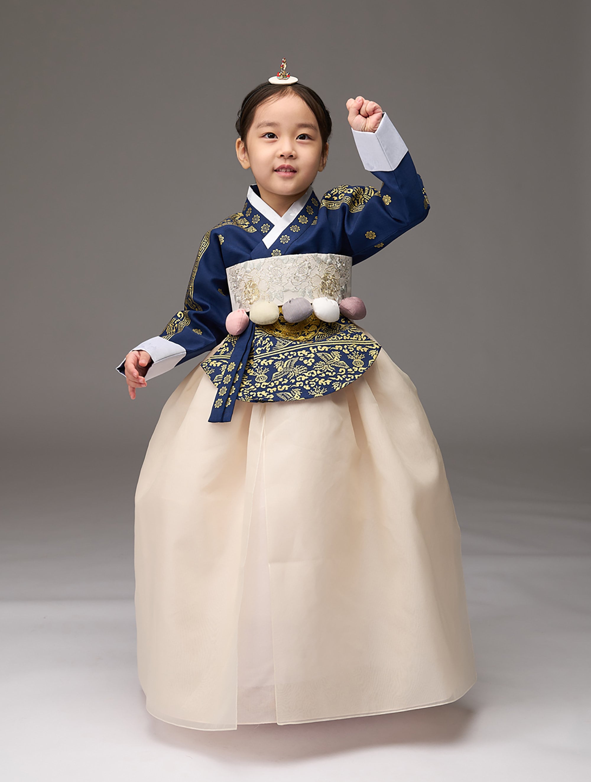 Boutique HANBOK COLLECTION First Birthday Dress 1-2T 