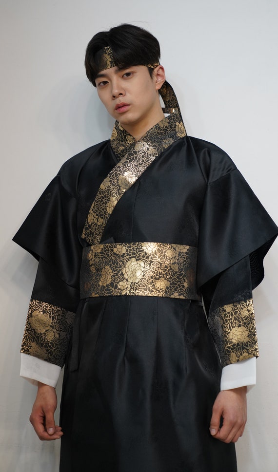 Black hanbok top