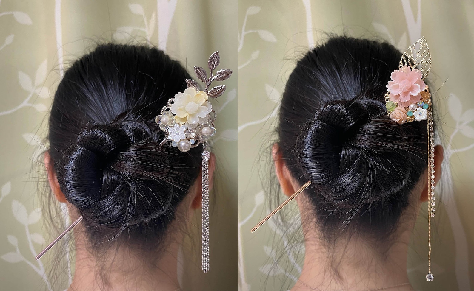 Woman Korean Traditional Hair Pin Binyeo Stick Accessory Etsy